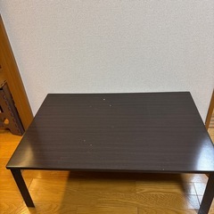 ニトリのローテーブルあげますの画像