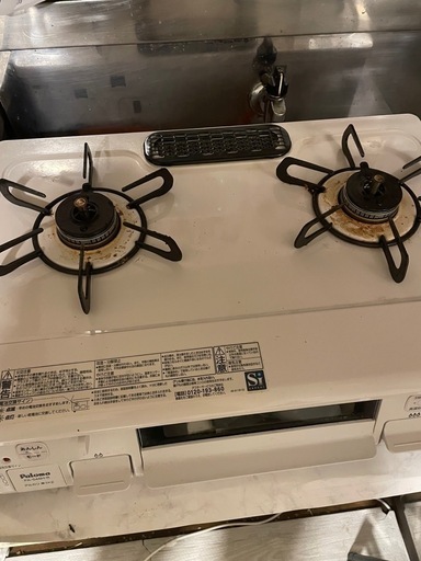 魚焼きグリル未使用 パロマ ガスコンロ プロパンガス