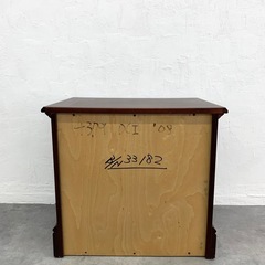 アメリカ家具 米軍 木製　サイドテーブル ナイトテーブル テーブル キャビネット 箪笥 収納 アンティーク　USA ヨーロッパ　の画像