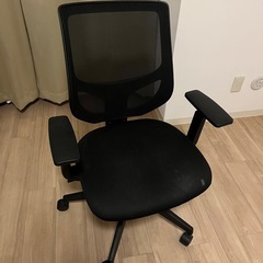 ハイバックオフィスチェア　ブラックの画像