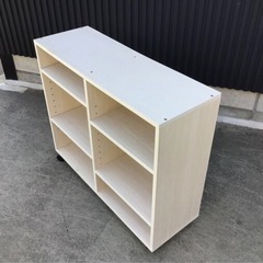 カインズ ブック収納カート  M キャスター付き S26 本収納 ワゴン 収納カート 棚  の画像