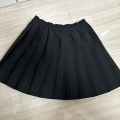 式服　スカート　黒　130の画像