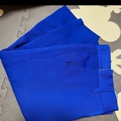 ゴルフ　ズボン　青　キスオンザグリーンの画像