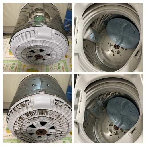 決まりましたハイセンス4.5kg Hw-T45C 2019年製洗濯槽分解洗浄済3ヶ月 