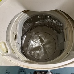 洗濯機　5kg用の画像