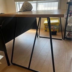 無印　折りたたみテーブルの画像