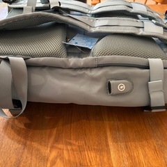 リュック ビジネスリュックUSBライトブルーの画像