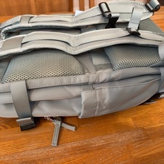 リュック ビジネスリュックUSBライトブルーの画像