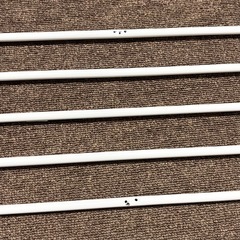 【大量】ハンガー・ランドリー用品・突っ張りポール一括セット（使用感あり） の画像
