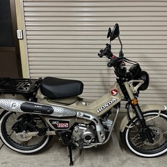 HONDA CT125 ABS JA55 実動 ベージュ ハンターカブ ホワイトリボン Hunter Cubの画像
