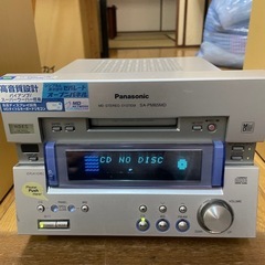 パナソニックMD CDコンポの画像