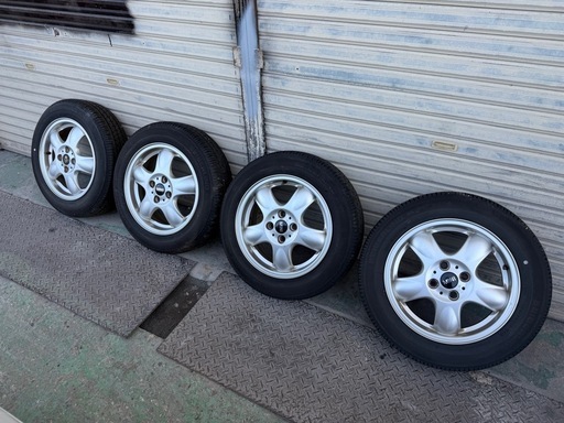 【決まりました】　BMWミニクーパー　純正ホイール　4本セット