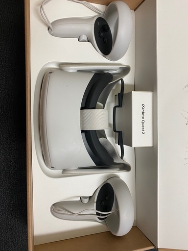 【動作OK】Meta Quest 2 128GB（VRヘッドセット）箱・付属品あり