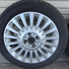 決まりました　フィアット500 純正アルミホイール　
4本セットの画像