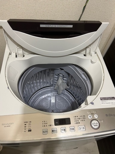 洗濯機6kg＋冷蔵庫168L セット 一人暮らし用 SHARP Panasonic