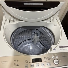 洗濯機6kg＋冷蔵庫168L セット 一人暮らし用 SHARP Panasonicの画像