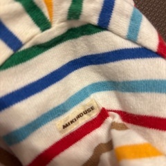 ミキハウス　カバーオール　サイズ50-60 美品の画像