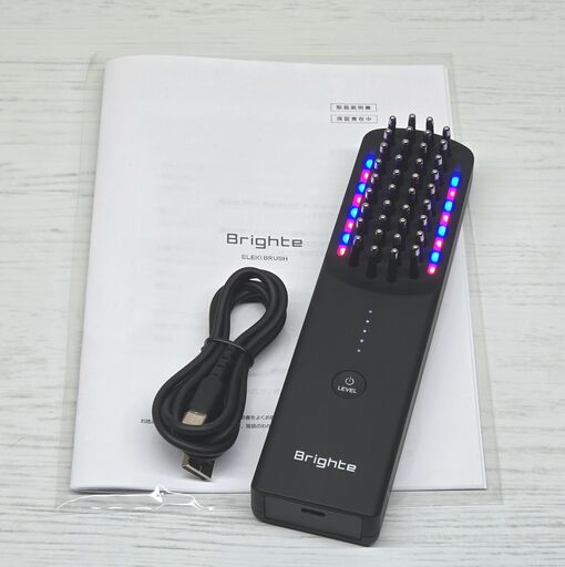 【使用僅少】EMS美顔器 Brighte ELEKIBRUSH エレキブラシ