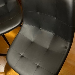 クラスティーナインターファニチャー　合皮イス　4脚セットの画像