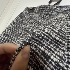 GRLのツイードビスチェとスカートセットです☺️の画像