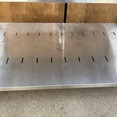 マルゼン コンロ台 作業台 炊飯台 店舗用品 厨房用品 1200×750×650の画像