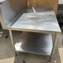 マルゼン コンロ台 作業台 炊飯台 店舗用品 厨房用品 1200×750×650の画像