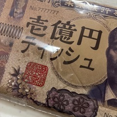 お取引き決定⭐︎１億円ティッシュの画像