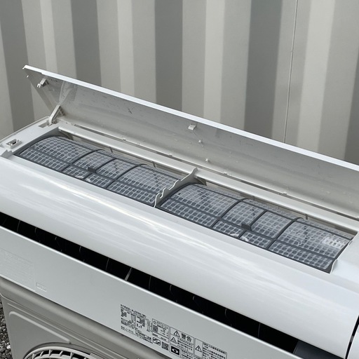取付け可 ! !◇日立 エアコン 8畳用 2018年製 単相100V 白くまくん ソフト除湿RAS-AJ25H 洗浄済み ! 保証付き