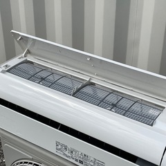 取付け可 ! !◇日立 エアコン 8畳用 2018年製 単相100V 白くまくん ソフト除湿RAS-AJ25H 洗浄済み ! 保証付き ! 取り外し無料 ! !の画像