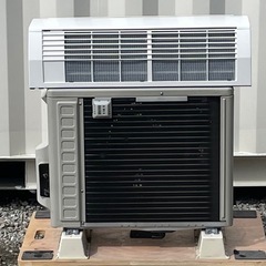 取付け可 ! !◇日立 エアコン 8畳用 2018年製 単相100V 白くまくん ソフト除湿RAS-AJ25H 洗浄済み ! 保証付き ! 取り外し無料 ! !の画像