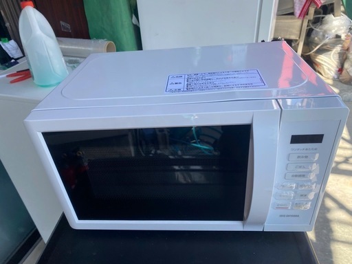 アイリスオーヤマ カウンタートップ 電子レンジ 17L ターンテーブル ヘルツフリー 単機能 全国対応 一人暮らし 新生活 IMB-T178-W ホワイト 2023年
