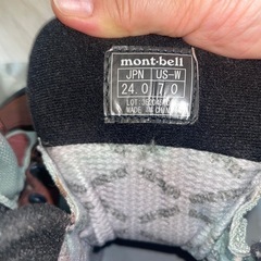 mont-bell 登山靴 24.0cmの画像