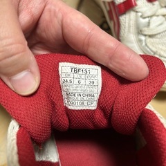 asics バッシュ 24.5の画像