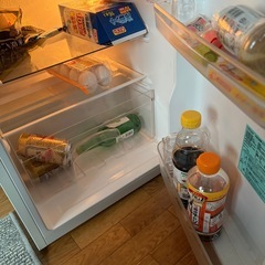 【早い者勝ち】2ドア冷蔵庫（冷凍室あり）引取り限定の画像