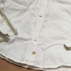 美品！ZARA　白シャツ　104㌢の画像