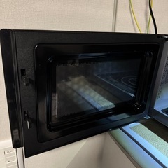 siroca 電子レンジ SX-18D132 18L 2024年製 ブラック 取扱説明書付きの画像