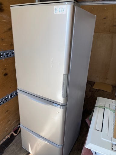NO B921?福岡市内配送設置無料✨?冷蔵庫 ゴールド系 SJ-W353G-N [350L /3ドア /左右開きタイプ] 2020年