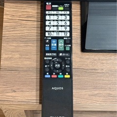【動作OK】32型液晶テレビ SHARP リモコン付の画像