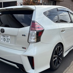 H29年　プリウスα G's 社外パーツなど多数の画像