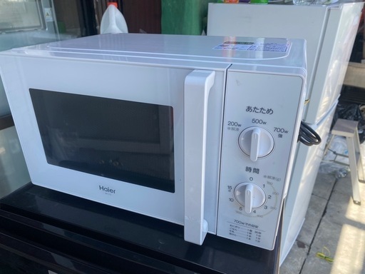 ハイアール Haier 電子レンジ 60Hz（西日本地域対応） ホワイト JM-17J-60-W 2021年