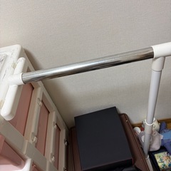 処分します！淀川区です！至急！キッズハンガーラック　衣装タンス訳ありの画像