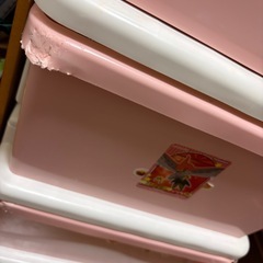 処分します！淀川区です！至急！キッズハンガーラック　衣装タンス訳ありの画像