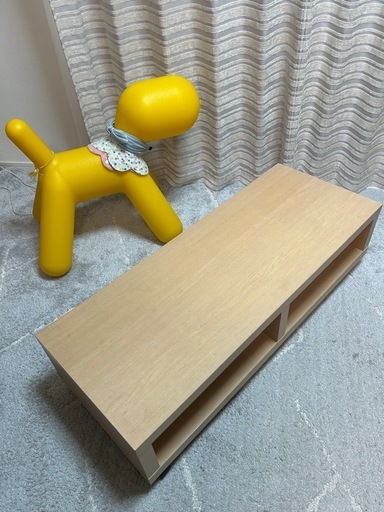 【美品】テレビ台 ローボード テレビボード オーク 木目調 ナチュラル 北欧風 シンプル モダン インテリア 収納棚 引き出し2杯 オープンラック ディスプレイラック 32インチ 40インチ 43インチ対応 コンパクト 省スペース リビング 寝室 一人暮らし 新生活 模様替え 組み立て済み 完成品 MUJI 風 おしゃれ かっこいい TV台 TVボード 固定タイプ 安定感抜群 センターテーブルやローテーブルとしても活用可能 セカンドテレビ用にも最適 手渡し歓迎 引取限定　無印良品　　好きな方　