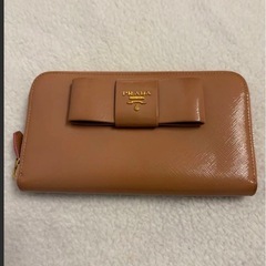 現金可　PRADA サフィアーノレザー 長財布の画像