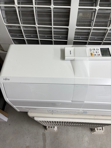 ?格安ノクリア✨富士通ゼネラル?取付込✨️簡易クリーニング済❄️中古 FUJITSU ノクリア AS-C25J-W 2019年式 10