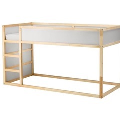 IKEA KURAキューラ　【引き取り限定】　子供用2段ベッドの画像