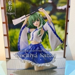 🍦新品未開封🍦東方project ぬーどるストッパーフィギュア　東風谷早苗の画像
