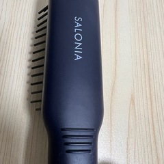 SALONIA ストレートヒートブラシ スリム ヘアブラシSL-012NVSの画像
