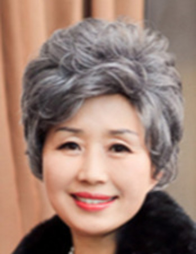 白髪ウイッグかつら　年配中高年女性用　ショートパーマカツラ　6個セット　美容師の卵カット練習も可