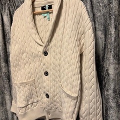 【引越しの為破格の値段にしてます】1PIU1UGUALE3 リラックス ショール カーディガンの画像